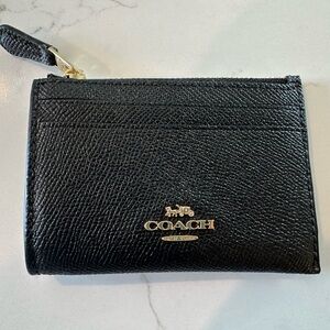 Black Coach Card Case